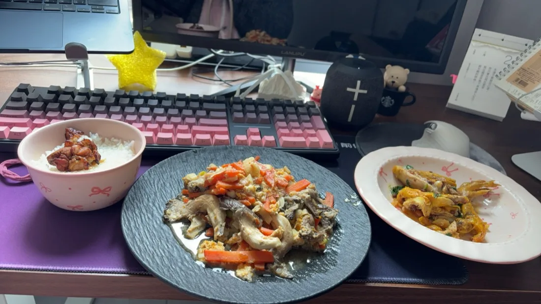 在杭州自己煮的健康料理